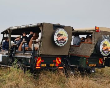 Sunrise At The Nairobi National Park.