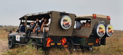 Sunrise At The Nairobi National Park.