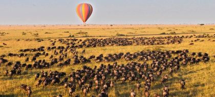 Hot Air Balloon Safari Over Maasai Mara